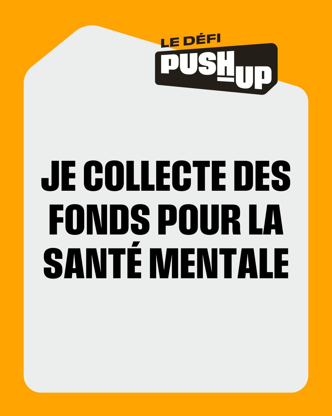 Je collecte des fonds por la santé mentale